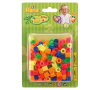 Hama 10.8522 250 Maxi Beads in Blister Neon Mix, Multicolored (Importación USA)