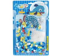 Hama 10.8932 Large Blister Kit Dolphin Maxi Whale Bead, Multicolour, One Size