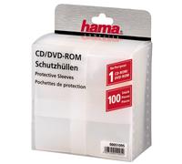 Hama 100x Pp Plástico Schutz-Hüllen Fundas De CD Sleeves CD DVD Blu Ray Funda