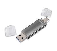 Hama 123924 16GB Flashpen Laeta TWIN Drive Memory Stick Mirco USB Grey 1