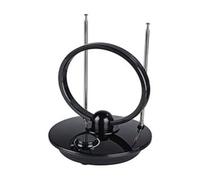 Hama 179826 - antena interior activa dvb-t2 (35 dvbt2), color negro