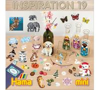 Hama 19 - Libro de inspiración (399-19), diseño de perlas para planchar Mini