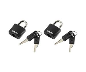 Hama 2 Pack Luggage - Maleta de Equipaje, tamaño único, Color Negro