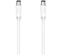 Hama 205051 Cable Coaxial Plug/Sock 20 M Blanco
