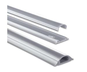 Hama 20616 - Organizador de cable, plateado