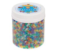 Hama 209-54 3,000 Midi Beads-Glitter Mix, Multicolour, One Siz (Importación USA)