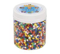 Hama- 3,000 Beads-Solid Mix Hama-3000 Cuentas (Mezcla, Multicolor, Talla única (10.209-00)