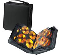 Hama - Estuche porta CD para 304 CD/DVD/Blu-rays, portafolios para guardar CD, negro