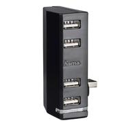 Hama 4-Fach USB Hub Ampliación Distribuidor Splitter Multi Adaptador para Xbox