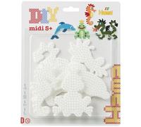 Hama- Cuentas de Planchar, Color Blanco (10.4584)