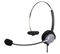 Hama 40625 - Auriculares de diadema abiertos (control remoto integrado), negro, plateado