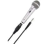 Hama Micrófono Dinámico Con Cable 3m XLR Jack Karaoke Fiesta DJ