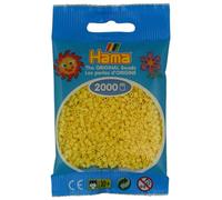 HAMA 501-103 - Mini Bolsa de 2000 Perlas Amarillo Claro (el Embalaje Puede Variar)
