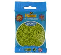 HAMA 501-104 - Mini Bolsa de 2000 Perlas de limón, Color Verde