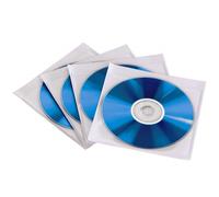 Hama 50x Fundas De CD Autoadhesivas Bolsas Para Pegar Para CD DVD Blu-Ray