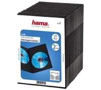 Hama 51185 - Carcasa para DVD (25 unidades), negro