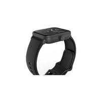 Hama - Reloj inteligente GPS integrado 6010" (reloj deportivo, pantalla TFT de 1,65", función de llamadas y control de voz Siri/Google, impermeable IP68/3 ATM), color negro