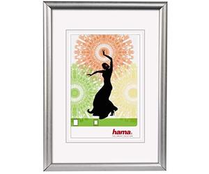 Hama 66498 - marco de fotos, color plateado