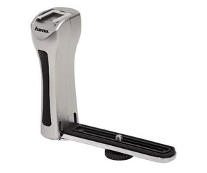 Hama 6814 - Soporte para Flash, Negro y Plateado