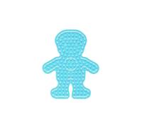 Hama - 8208 Pegboard Transparente, Motivo Ragazzo per Beads Ma (Importación USA)