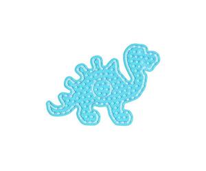 Hama - 8215 - Kit Creativo - Placa Maxi - Dinosaurio Transparente, Transparente