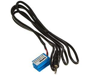 Hama 82165 - Adaptador Aux in para Becker/Blaupunkt/VDO, 3.5 mm, Mini ISO, 8-Pin