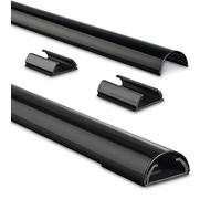 Hama 83170 - Organizador de cable, color negro
