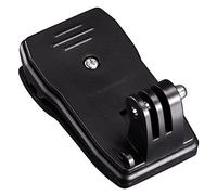 Hama Abrazadera de sujeción para cámara GoPro (360 Grados), Color Negro
