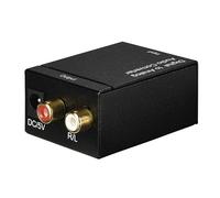 Hama AC80 Negro convertidor de audio - Conversor de audio (5 V, 50 mm, 40 mm, 25 mm)