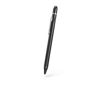 Hama Active Stylus para Tablet (lápiz Capacitivo Ultrafino Recargable para Android/iOS, teléfono y Tablet para Pantallas táctiles capacitivas, Compatible con iPad, con Clip), Color Negro