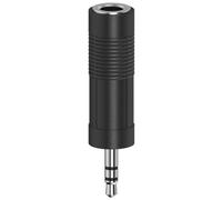 Hama Adaptador Conector De 3.5 MM M/Conector De 6.3MM F
