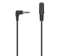 Hama Adaptador de audio, clavija de 2,5 mm - acoplamiento de 3,5 mm, estÃ©reo