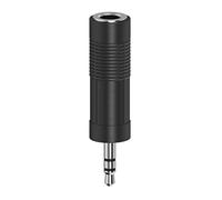 Hama | Adaptador de Audio Jack 3,5 mm a Jack 6,3 mm