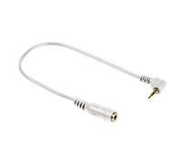 Hama Adaptador De Auriculares Cable Convertidor De 2,5mm A 3,5mm Para Teléfono