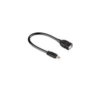HAMA Adaptador de cable USB macho mini B - hembra A - 0,15m - 75039626