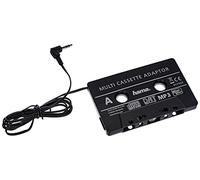 Hama - Adaptador de Coche para CD, Color Negro