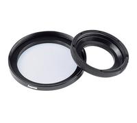 Hama Adaptador de Filtro 48 mm a 49 mm Step-Up Anillo Negro 14849