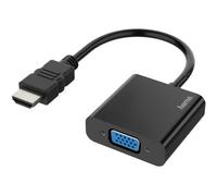 Hama Adaptador de vÃdeo, conector HDMI - toma VGA, toma de audio, Full HD 1080p