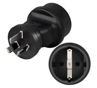 Hama Adaptador De Viaje De Enchufe DE Schuko A China Australia TIPO I