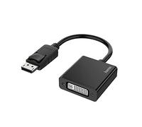 Hama - Adaptador de vídeo, Conector DisplayPort - Puerto DVI, Ultra HD 4K