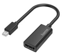 HAMA Adaptador Mini DisplayPort a DisplayPort - 4K UHD, Thunderbolt 2