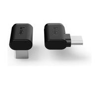 Hama Adaptador Ordenador USB C Ímpetu Angular Negro