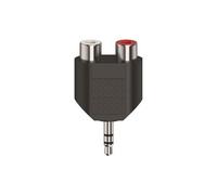 Hama Adaptador Para Inversión De Género De Cables 2 RCA F/Jack 3.5 mm M