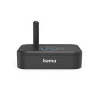 Hama | Adaptador Receptor Bluetooth Link.it Solo (Equipos es estéreos y Altavoces, Alcance 50 Metros, Ranura Micro SD) Color Negro