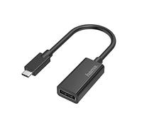 Hama Adaptador USB 2.0 [1 DisplayPort Hembra - 1 USB-C? Macho]