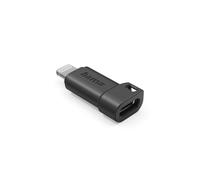 Hama - Adaptador USB-C con enchufe Apple Lightning, MFI, color negro