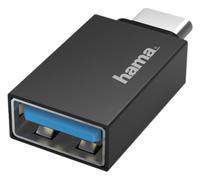 HAMA Adaptador USB-C OTG, USB 3.0, Diseño Compacto