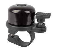 Hama AirBell® - Timbre de Bicicleta para Apple AirTag (Soporte para AirTag y fijación Airtag, ocultación Airtag, protección antirrobo, Seguimiento, 85 dB, 2,2 cm de diámetro), Color Negro