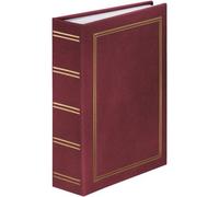 Hama Álbum de archivo Londres, para 200 fotos en formato 9x13 cm burdeos