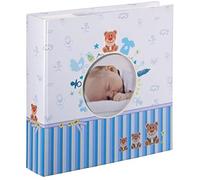 Hama Álbum de fotos 22,5x22,5 cm para 200 fotos 10x15 cm con imagen en la portada – Azul